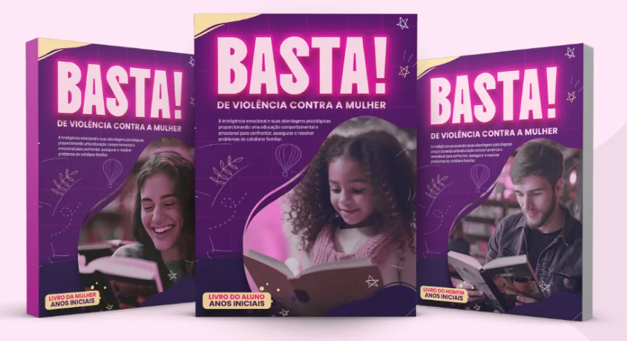 Livros da coleção BASTA!